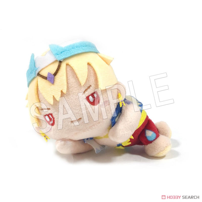 Fate/Grand Order Design produced by Sanrio そいねっころんぬいぐるみ ギルガメッシュ(キャスター) (キャラクターグッズ) 商品画像1