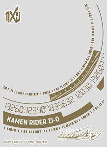 Character Over Sleeve [Kamen Rider Zi-O] (ENO-039) (Card Sleeve)