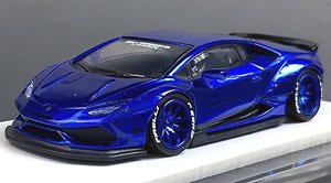 LIBERTY WALK LB-WORKS Huracan LP610 Chrome Blue (ミニカー)