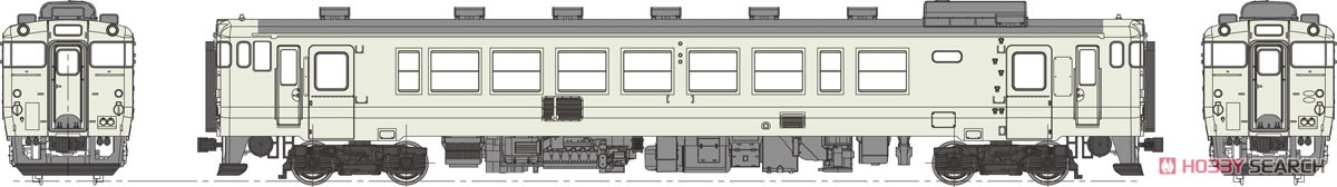 1/80(HO) KIHA40-500 without Motor (Ivory) (Pre-colored Completed) (Model Train) Other picture1
