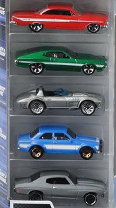 Hot Wheels The Fast and the Furious 5 car pack (Toy)