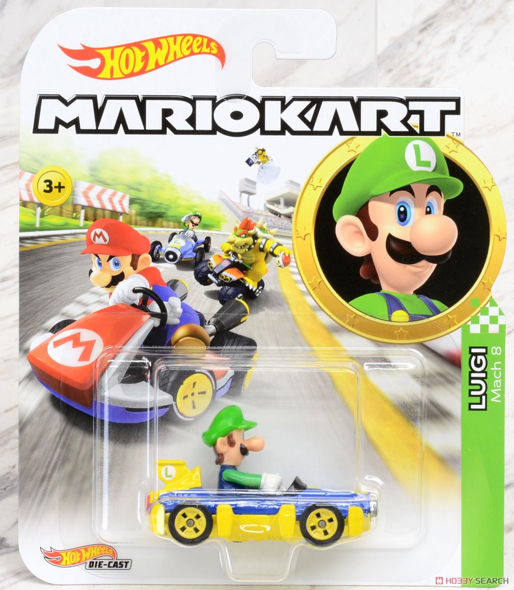 Hot Wheels Mario Kart Luigi (Toy) Package2