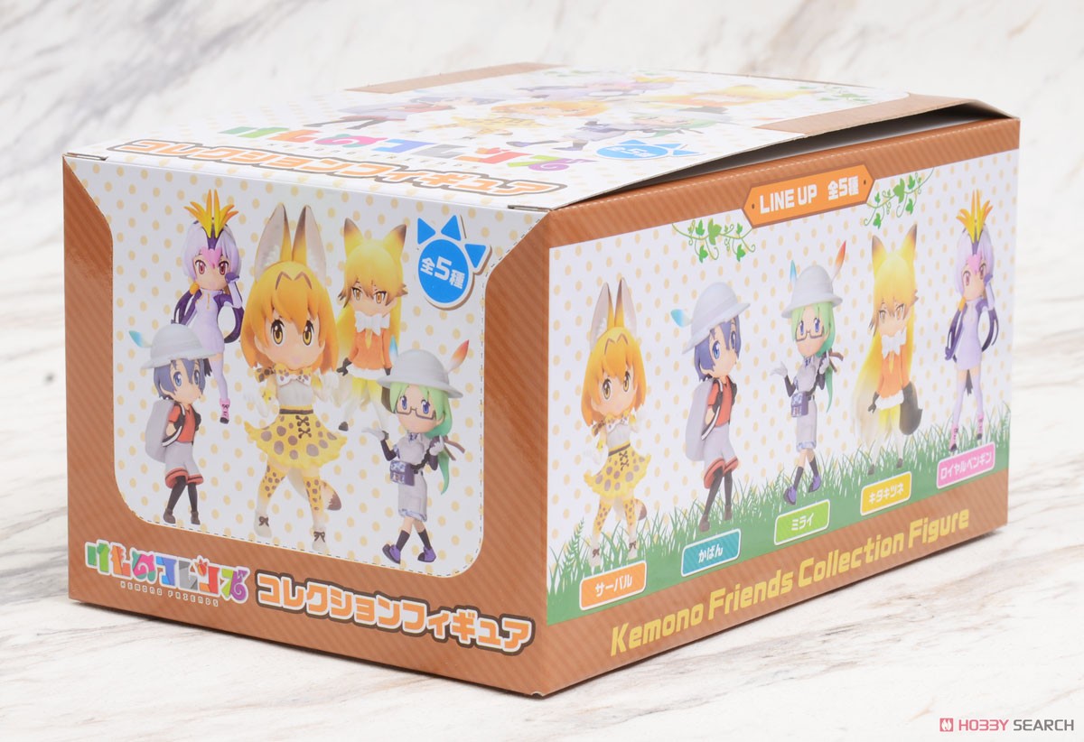 Kemono Friends Collection Figure (Set of 6) (PVC Figure) Package1