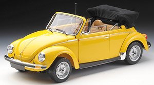 VW ビートル コンバーチブル 1303 (イエロー) 組立キット (マルチマテリアルキット)