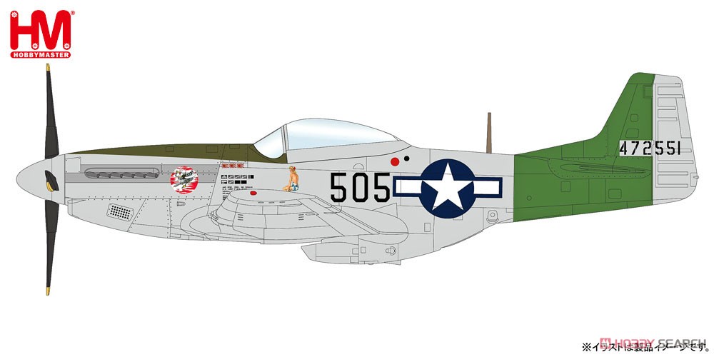 P-51Dマスタング `硫黄島 1945` (完成品飛行機) その他の画像1