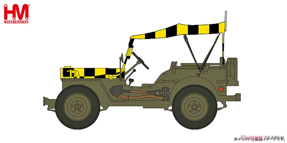 ウィリスMBジープ `アメリカ陸軍航空隊 フォローミー` (完成品AFV) その他の画像1