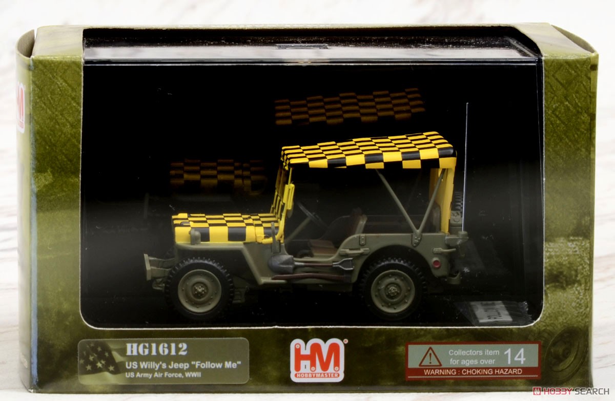ウィリスMBジープ `アメリカ陸軍航空隊 フォローミー` (完成品AFV) パッケージ1