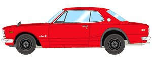 Nissan Skyline 2000 GT-R (KPGC10) 1971 Red (Diecast Car)