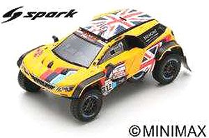 Peugeot 3008 DKR Maxi No.312 PH-Sport Dakar Rally 2019 H. Hunt W. Rosegaar (Diecast Car)