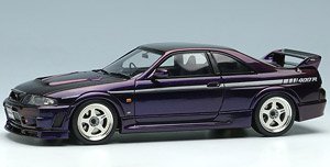 NISMO 400R 1996 ミッドナイトパープル3 (シルバーストライプ) (ミニカー)