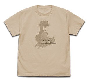 Bloom Into You Sayaka Saeki T-Shirts Light Beige M (Anime Toy)