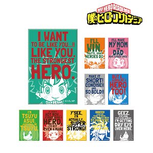 My Hero Academia Trading Words Can Magnet (Set of 10) (Anime Toy)
