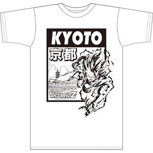Dragon Ball Z Japan Limited Bottle T-Shirt Kyoto/White XL (Anime Toy)