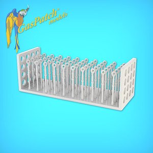 Resin Turnbuckles One End (50 Pieces) (Plastic model)