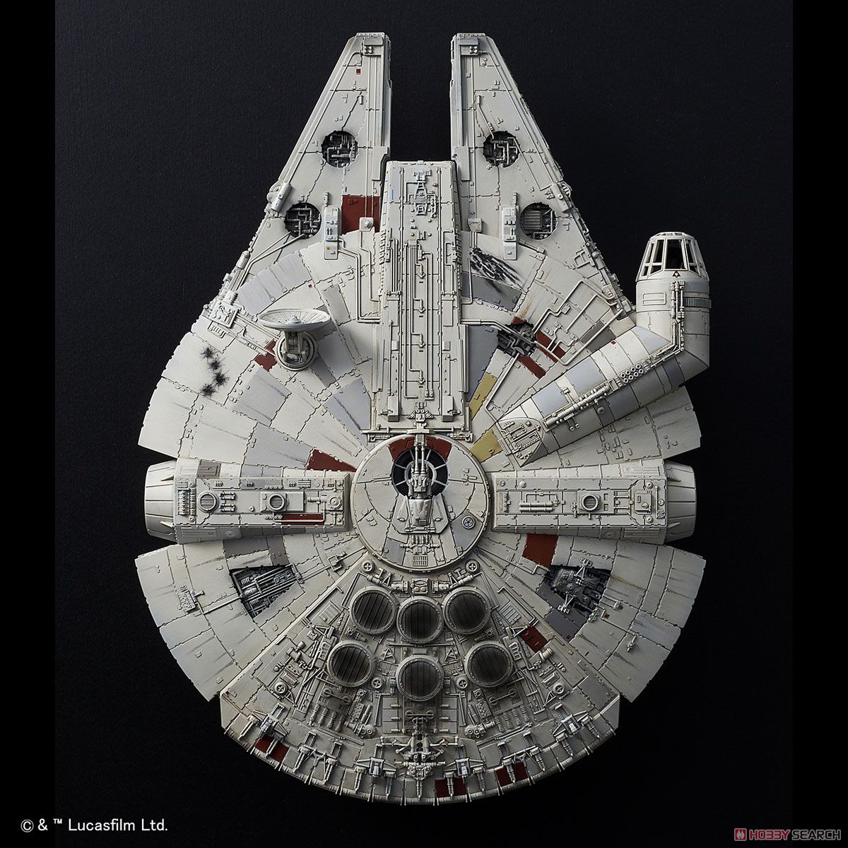 1/144 ミレニアム・ファルコン(スター・ウォーズ/スカイウォーカーの夜明け) (プラモデル) 商品画像7