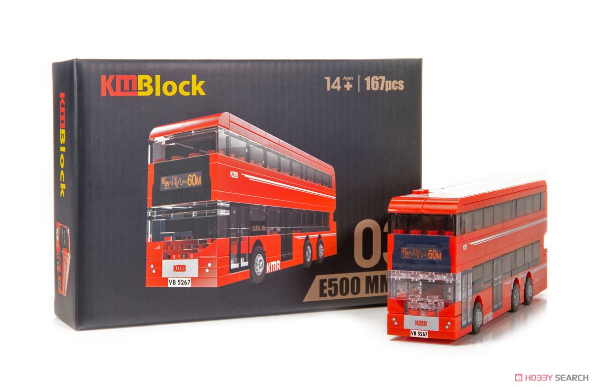 KMBlock 03 E500 レッド (167pcs) (ブロック) 商品画像6