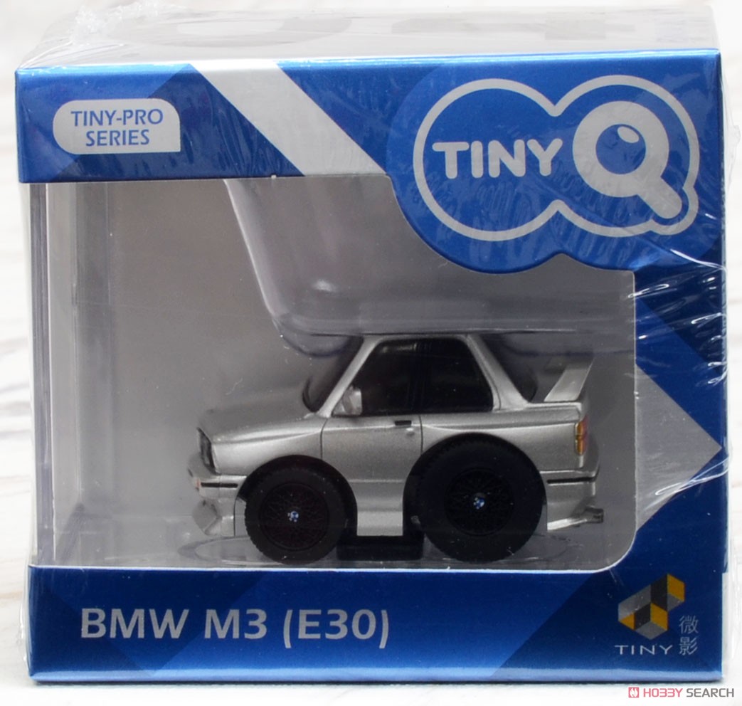 TinyQ BMW M3 E30 スターリングシルバー (玩具) パッケージ1