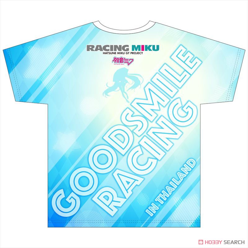 レーシングミク 2019 タイver. フルグラフィックTシャツ 【Mサイズ】 (キャラクターグッズ) 商品画像2