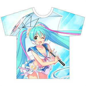 レーシングミク 2019 タイver. フルグラフィックTシャツ 【Lサイズ】 (キャラクターグッズ)