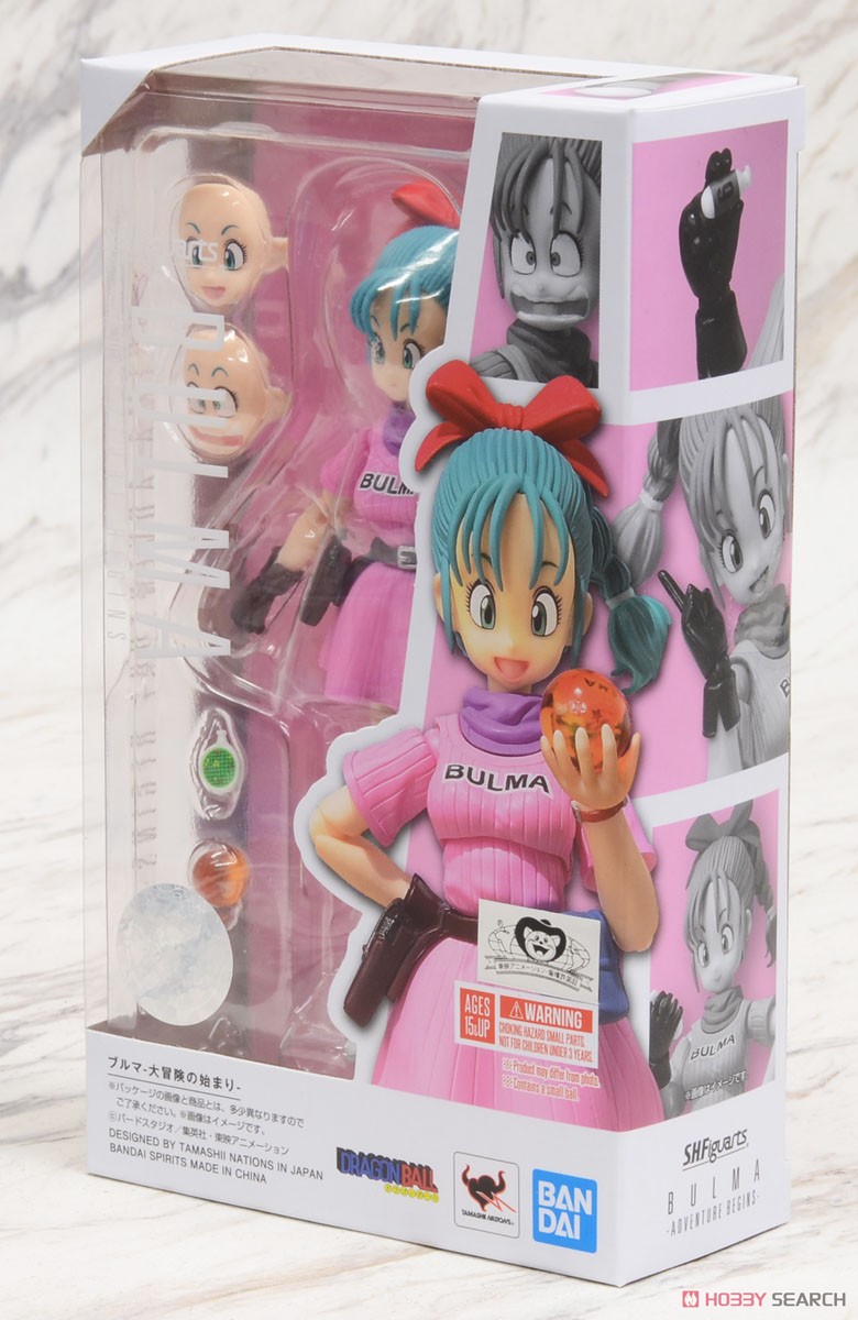 S.H.Figuarts Bulma -Beginning of Great Adventure- (Completed) Package1