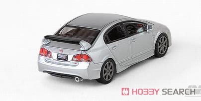 Honda シビック Type-R FD2 シルバー ボンネットデカール、交換用ホイールセット (ミニカー) 商品画像2