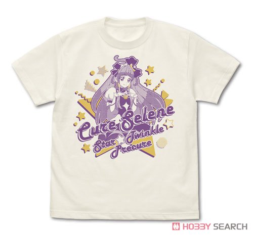 スター☆トゥインクルプリキュア キュアセレーネ Tシャツ VANILLA WHITE M (キャラクターグッズ) 商品画像1
