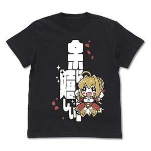 Fate/Extella Link Nero`s I`m Happy! T-Shirts Black S (Anime Toy)