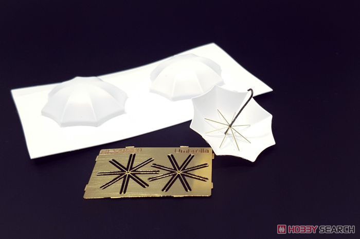 Umbrella (2 Pieces) (Resin + Photo-Etched Kit) (Plastic model) Other picture1