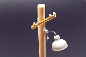 Lamps and Telegraph Insulators (Plastic model)