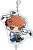 Hypnosismic HypMic Sanrio Remix Connect Acrylic Key Ring Animal Ver. (Set of 12) (Anime Toy) Item picture6