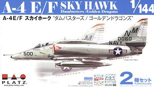 A-4E/F Skyhawk `Dambusters / Golden Dragons` (Set of 2) (Plastic model)