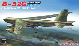 B-52G ストラトフォートレス 前期型 (1967～1972年) ベトナム戦争 「ラインバッカーII作戦」 (プラモデル)