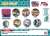 CANバッジ ジョジョのピタパタポップ スターダストクルセイダース (10個セット) (キャラクターグッズ) 商品画像1