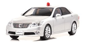 Toyota Crown (GRS202) 2011 Metropolitan Police Department Expressway Traffic Police Unit Vehicle (Unmarked Patrol Car Silver) (Diecast Car)