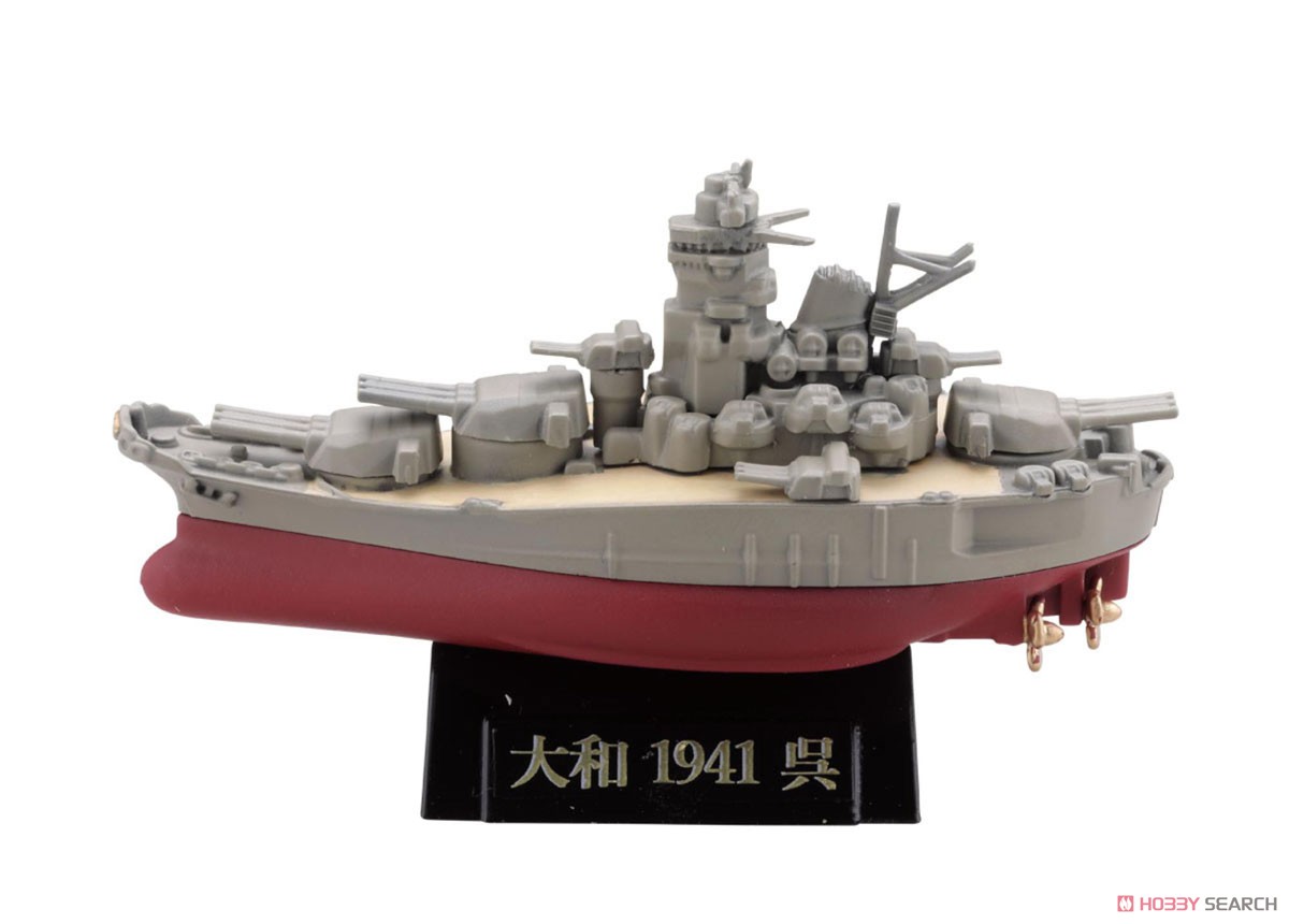 miniQ ミニチュアキューブ ワールドシップﾞデフォルメ4 連合艦隊旗艦大和・三笠 編 (8個セット) (食玩) 商品画像2