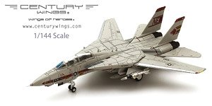 F-14A アメリカ海軍 第1戦闘飛行隊 ウルフパック 1991年 NE100 (完成品飛行機)