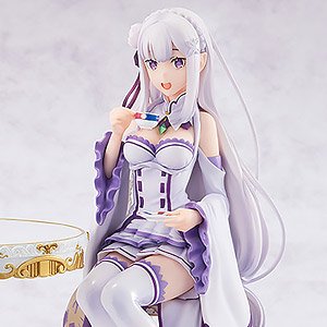 Emilia: Tea Party Ver. (PVC Figure)