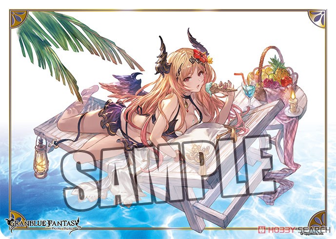 Character Universal Rubber Mat Granblue Fantasy [Olivia] Swimwear Ver. (Anime Toy) Item picture1