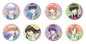 Gin Tama Trading Can Badge -Retro Pop- (Set of 8) (Anime Toy)