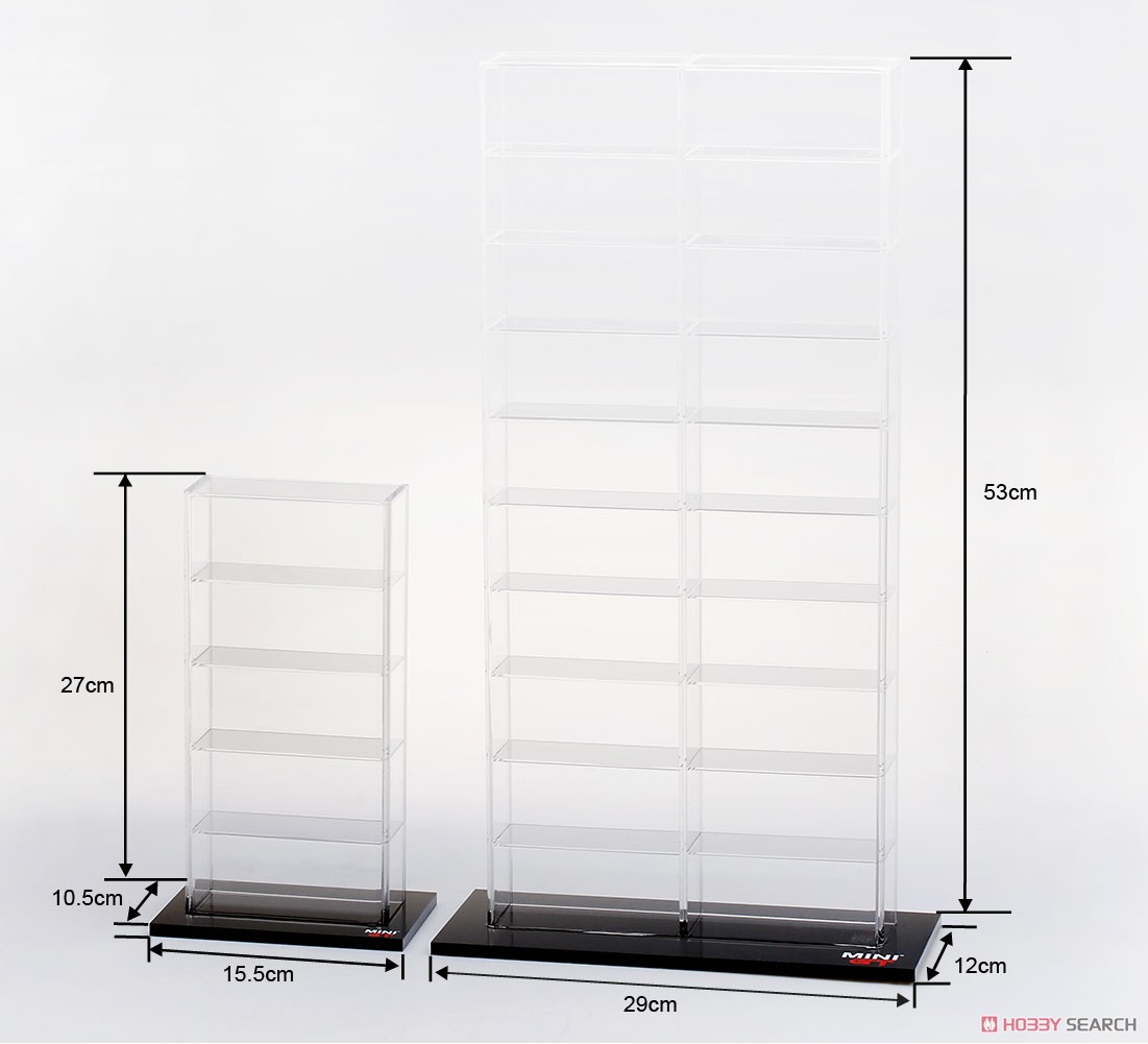 Mini GT Acrylic Display Case (for 20cars) (29 X 12 X 53cm) (Case, Cover) Other picture3