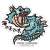 CAPCOM×B-SIDE LABEL ステッカー モンスターハンター 海の王です。 (キャラクターグッズ) 商品画像1