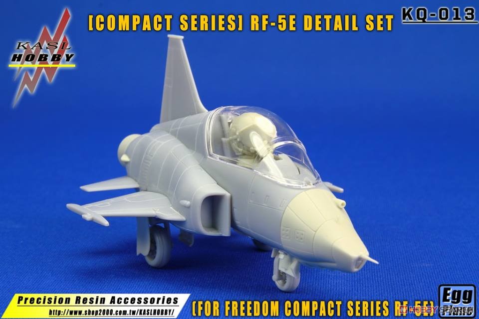 コンパクトシリーズ RF-5E スーパーディテール セット (フリーダムモデルキット用) (プラモデル) その他の画像1