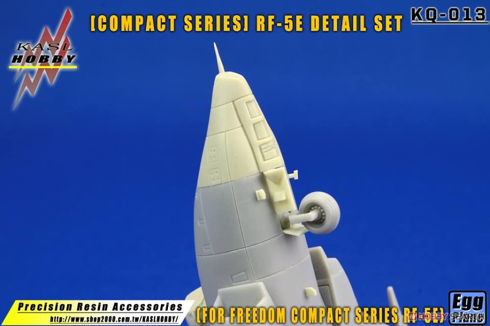 コンパクトシリーズ RF-5E スーパーディテール セット (フリーダムモデルキット用) (プラモデル) その他の画像7