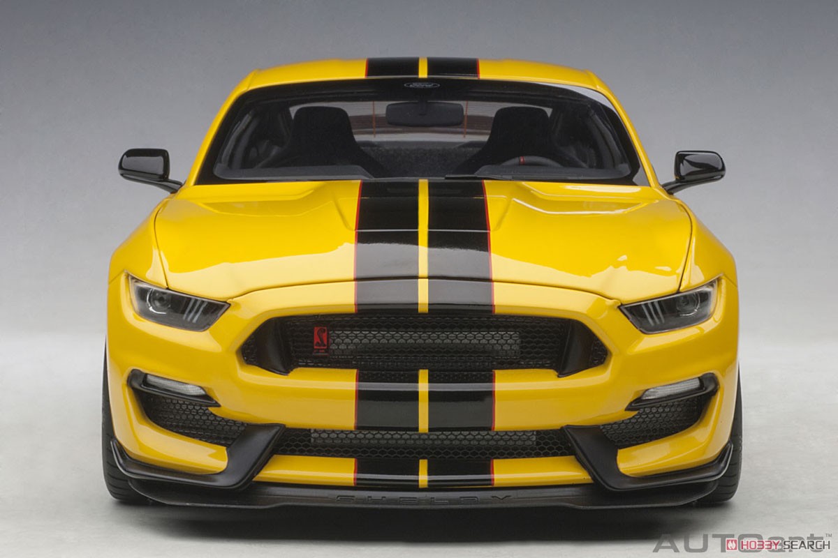 Ford Shelby GT350R (Yellow / Black Stripe) (Diecast Car) Item picture6