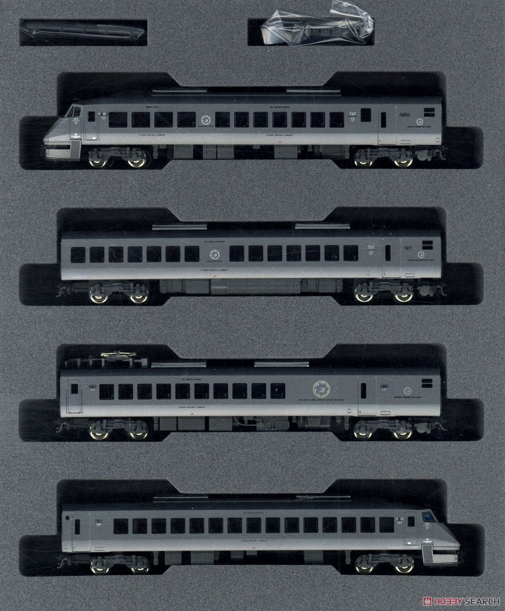 787系 ＜アラウンド・ザ・九州＞ 4両セット (4両セット) (鉄道模型) 商品画像1