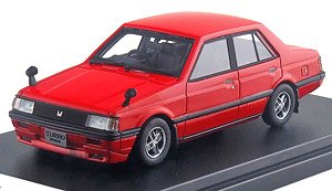 MITSUBISHI LANCER EX 1800 GSR TURBO (1981) レッド (ミニカー)