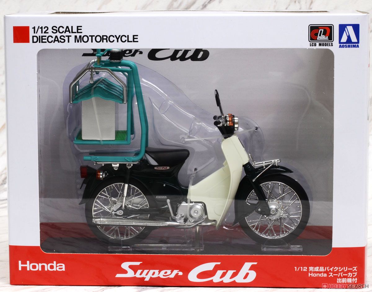 Honda Super Cub 50 w/Catering Carrying Box (Diecast Car) Package1