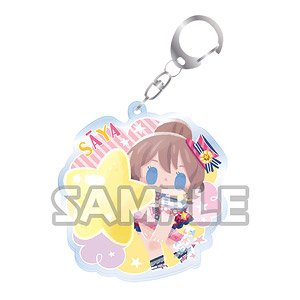 BanG Dream! Girls Band Party! Acrylic Key Ring Sweets Party Ver. Saya Yamabuki (Anime Toy)