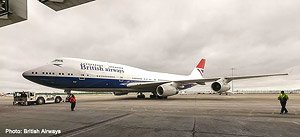 British Airways Boeing 747-400 `100th` Negus Design (Pre-built Aircraft)