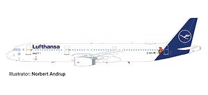 A321 ルフトハンザ航空 `Die Maus` D-AIRY (完成品飛行機)